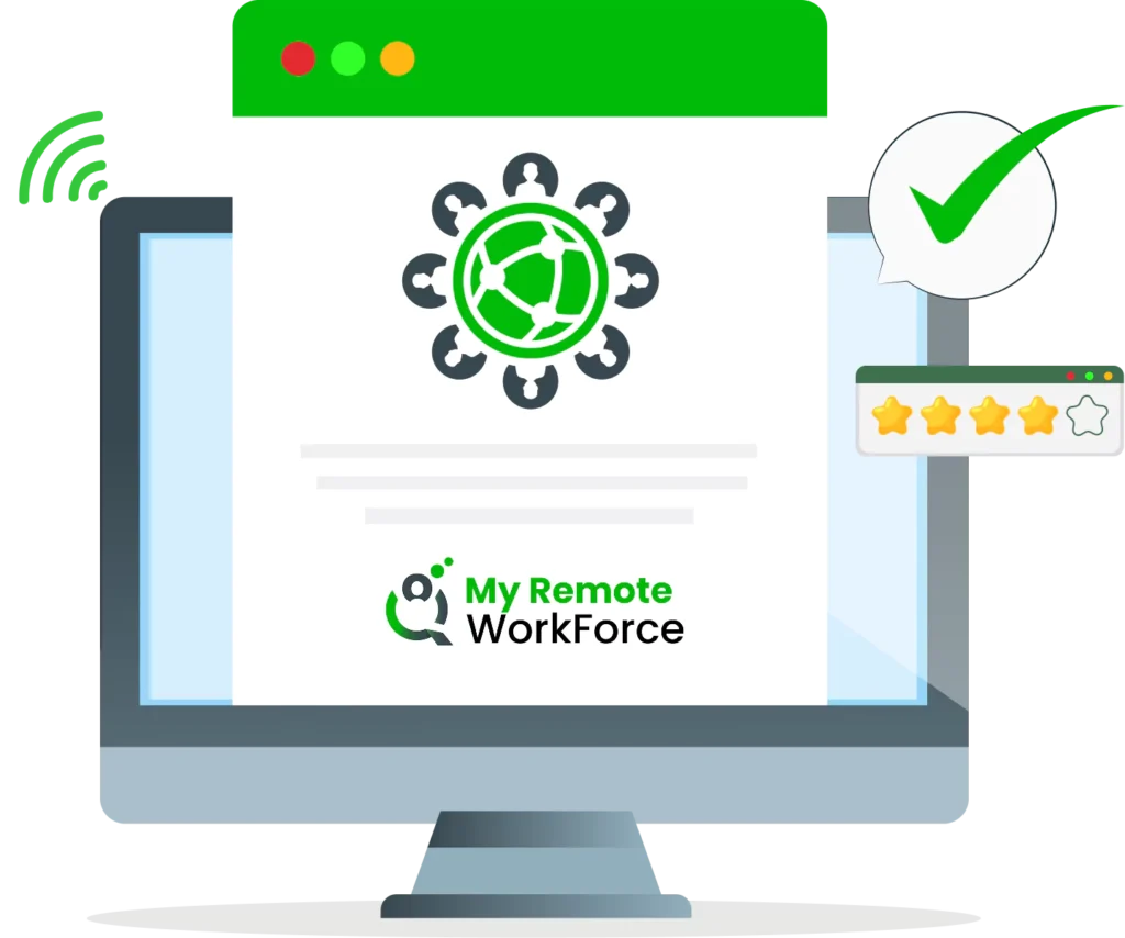 My Remote Workforce illustration